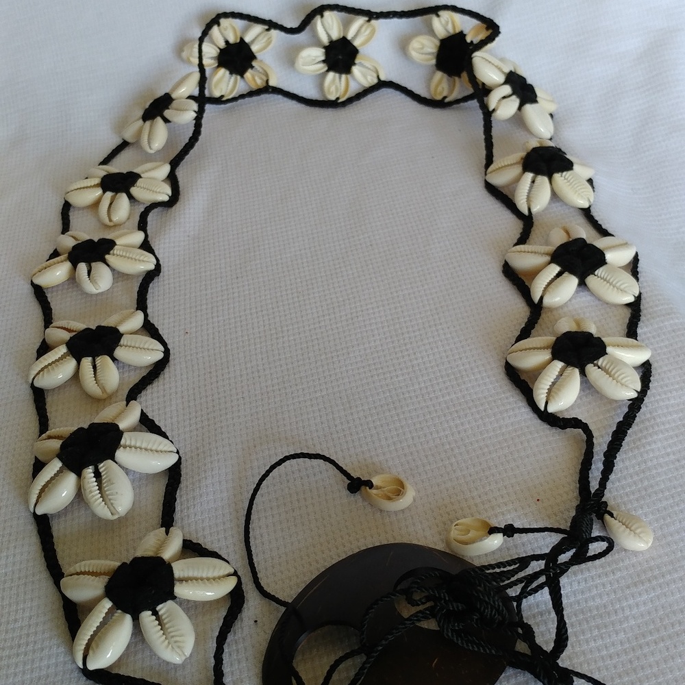 Belt Shell Flower Stretch